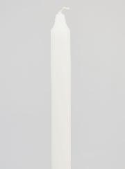 Bougie Teintée Masse 29cm - Blanc