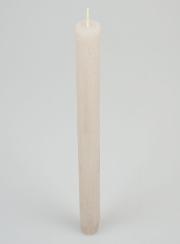 Bougie Teintée Masse 27cm - Gris Sable