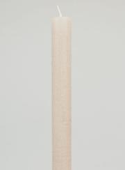 Bougie de Prière Teintée Masse - Gris Sable