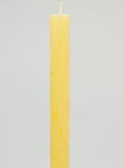 Bougie Teintée Masse 27cm - Beige Avoine