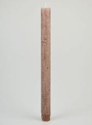 Bougie Teintée Masse 27cm - Taupe