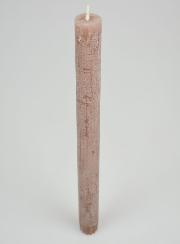 Bougie Teintée Masse 27cm - Taupe