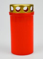 Bougie de Cimetiere Rouge - 48 heures