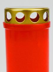 Bougie de Cimetiere Rouge - 48 heures