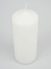 Bougie de Décoration Blanche - 17cm