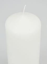 Bougie de Décoration Blanche - 17cm