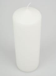 Bougie de Décoration Blanche - 20cm