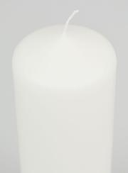 Bougie de Décoration Blanche - 20cm