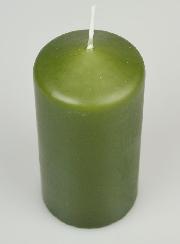 Bougie Décoration 12cm - Olive