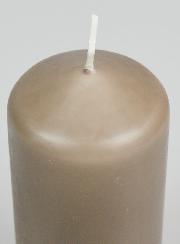 Bougie Décoration 12cm - Taupe