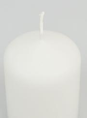 Bougie Décoration 8cm - Blanc Pur