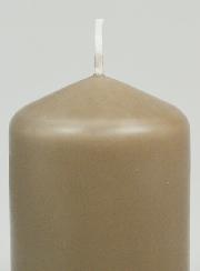 Bougie Décoration 8cm - Taupe