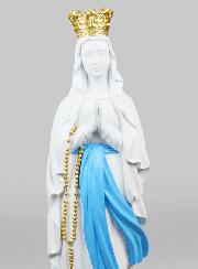 Statue Marie Reine du Ciel  Blanche - 80cm