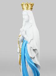 Statue Marie Reine du Ciel  Blanche - 80cm