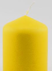 Bougie Décoration 8cm - Jaune
