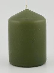 Bougie Décoration 8cm - Vert Olive