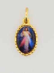 Médaille Bord Torsadé 15mm - Christ Miséricordieux