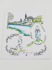 Carte du Sanctuaire de Lourdes