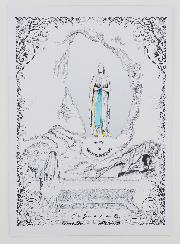 Carte de Notre Dame de Lourdes