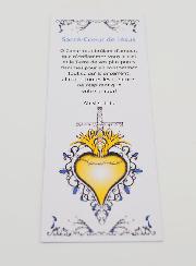 Signet de Prière - Prière au Sacré Coeur