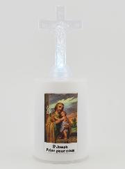 Bougie d'Église à Led Saint Joseph