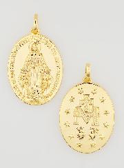 Médaille Miraculeuse Finition Or 18k - 16mm