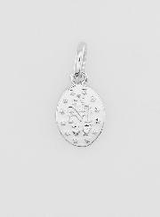 Médaille Miraculeuse Argent Rhodié - 10mm