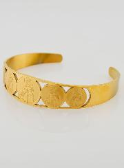 Bracelet Manchette Doré ND du Mont Carmel