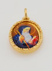 Médaille Bord Torsadé 25mm - Saint Benoît