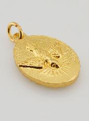 Médaille Bord Torsadé 25mm - Sainte Anne