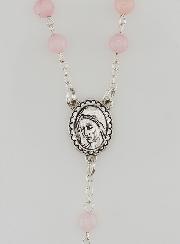 Chapelet Pierres Naturelles - Quartz Rose
