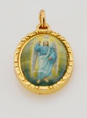 Médaille Bord Torsadé 25mm - Gabriel Archange