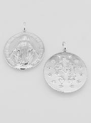 Médaille Miraculeuse Rhodiée - 24mm