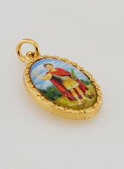 Médaille Bord Torsadé 25mm - Saint Expedit