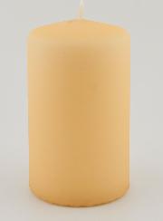 Bougie de Décoration Velours Mat - Crème
