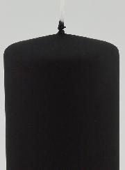 Bougie de Décoration Velours Mat - Noir
