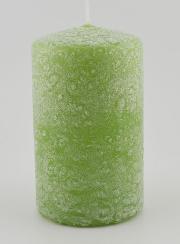Bougie de Décoration Effet Polaire - Vert