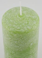Bougie de Décoration Effet Polaire - Vert