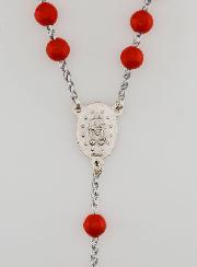 Chapelet Médaille Médaille Miraculeuse - Rouge