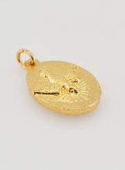 Médaille Bord Torsadé 25mm - Jésus de Prague