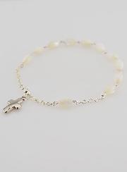 Bracelet Dizainier en Nacre - Grains Ovales