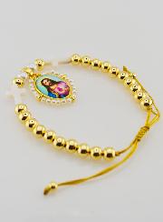 Bracelet Réglable - Sacré Coeur de Jésus