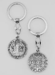 Porte-Clés Médaille de Saint Benoît