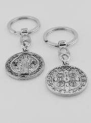 Porte-Clés Médaille de Saint Benoît