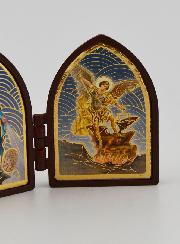 Icône Diptyque Mini - Miraculeuse & Saint Michel
