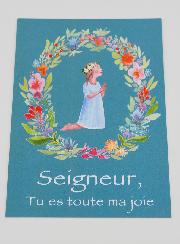 Carte de Communion - Seigneur tu es Toute ma Joie