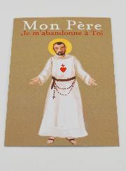 Carte de Prière d'Abandon - St Charles de Foucauld