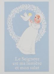 Carte de Baptême - Lumière