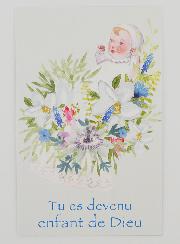 Carte de Baptême - Enfant de Dieu