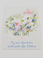 Carte de Baptême - Enfant de Dieu